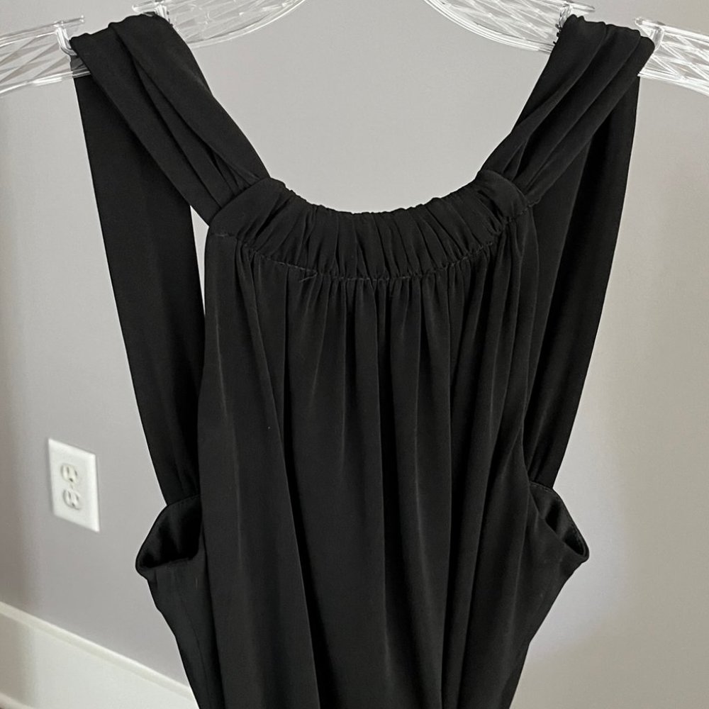 Boston Proper Empire Halter Maxi Dress